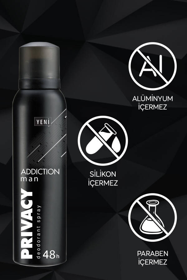 Man Addiction Erkaklar Deodoranti 6x150ml - 12