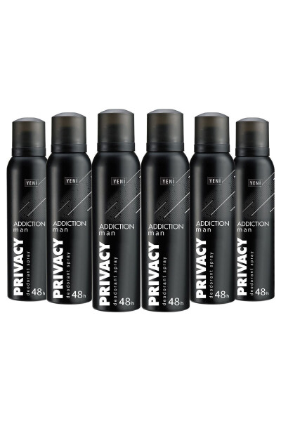 Man Addiction Erkek Deodorant 6x150ml - 1