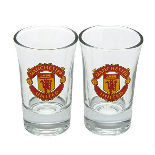 Manchester United Futbol Klubi - Klub Gerbi Shot Glass Seti - 4