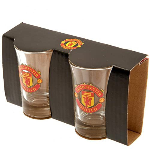 Manchester United Futbol Klubi - Klub Gerbi Shot Glass Seti - 6