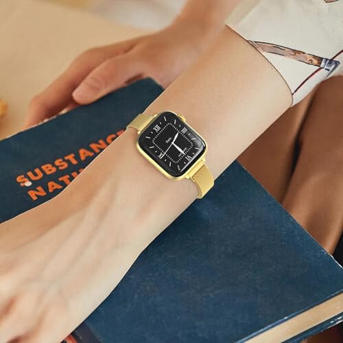 MARGE PLUS İnce Milanese Döngü Apple Watch Bandı ile Uyumlu Kadınlar için 40mm 41mm 38mm 42mm 44mm 45mm 49mm 42mm 46mm, Paslanmaz Çelik Manyetik Örgü Kordon iWatch Bandları Serisi 10 9 8 7 6 5 4 3 2 1 Ultra SE ile çalışır - 9