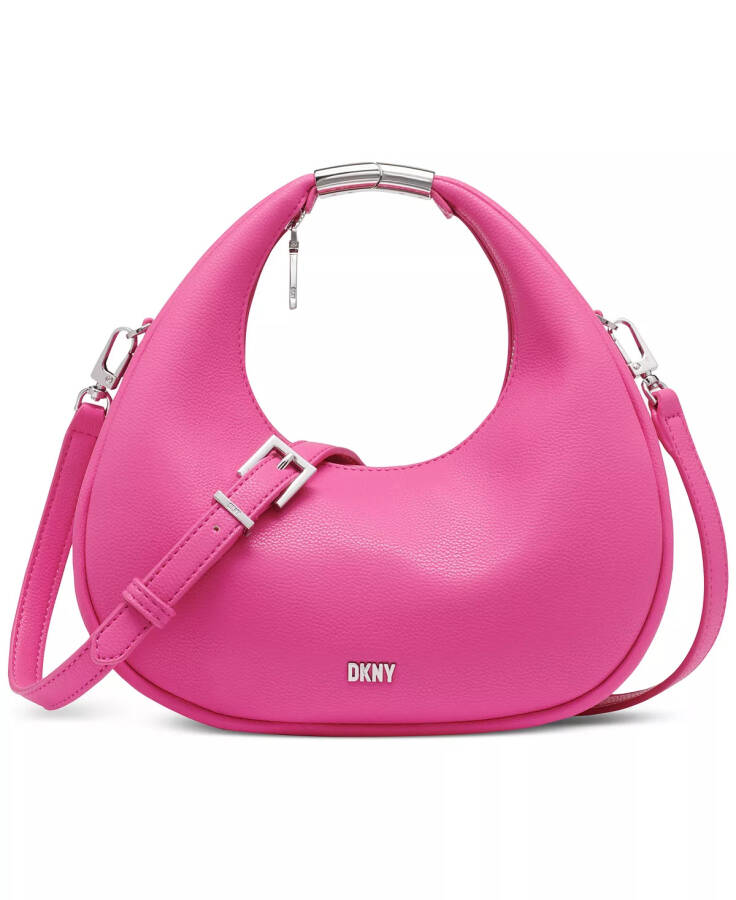 Margot Crescent Small Crossbody Hot Pink - 1