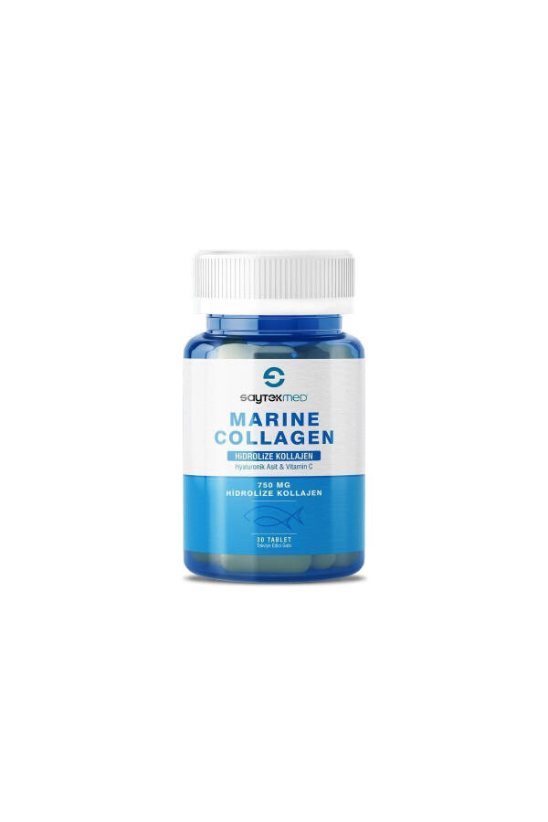 Marine Kollagen, Hidrolize Kollagen, Hyaluronik Asit ve Vitamin C İçeren Takviye Gıda - 4