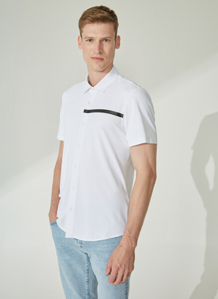 Martinus White Short Sleeve Men's Shirt - 1