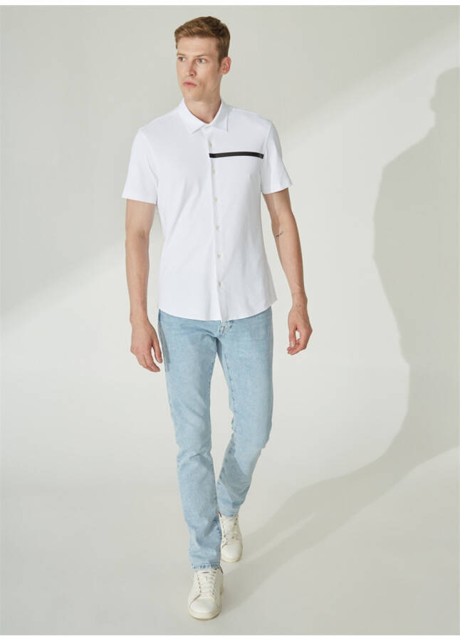 Martinus White Short Sleeve Men's Shirt - 7