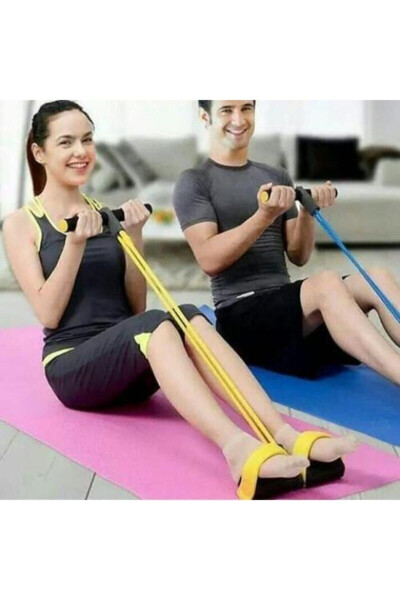 Mashq Usulining Body Trimmer Elastik Oyoq Qo'l Ichki Muskul Fitness Eshik Mashinasi Qorin Tortish Mashinasi - 4