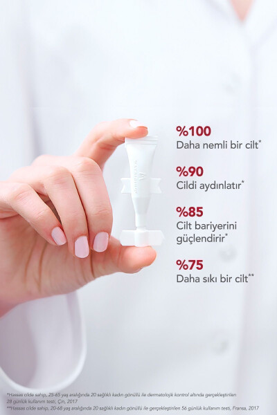 Matrıcıum Yangilanadigan Antioksidant Taʼsirli Niatsinamid, Peptid, Giyaluron kislotali Parvarish Kapsulası 30x1ml - 16