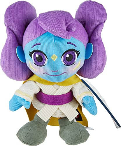 Mattel Star Wars Young Jedi Adventures Plush, Lys Plush, Soft Character Dolls, Stuffed Toys Inspired by the Disney+ Animated Series, 8-inch - 6