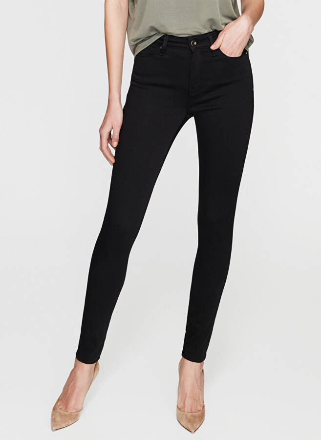 Mavi ALISSA Black Gold Yüksek Bel Dar Paça Super Skinny Fit Kadın Denim Pantolon - 2