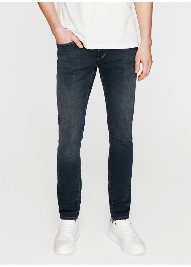 Mavi JAMES INK MAVI JET BLACK Normal Bel Super Skinny Fit Erkek Denim Pantolon 0042426976 - 17