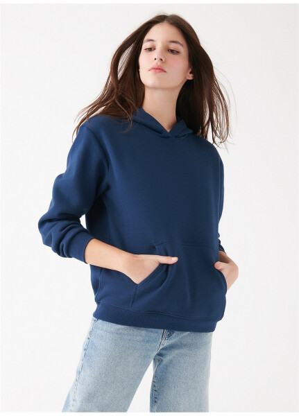 Mavi Lacivert Kadın Sweatshirt - 7