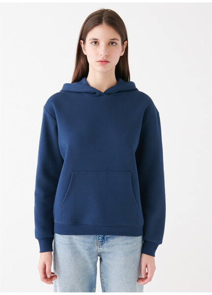 Mavi Lacivert Kadın Sweatshirt - 9