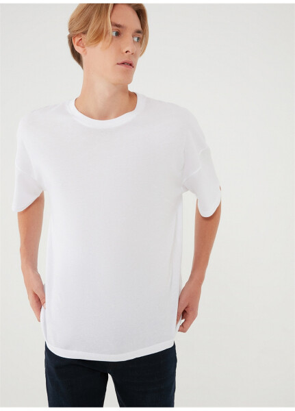 Mavi M066902-620 Bisiklet Yaka T-Shirt - 7