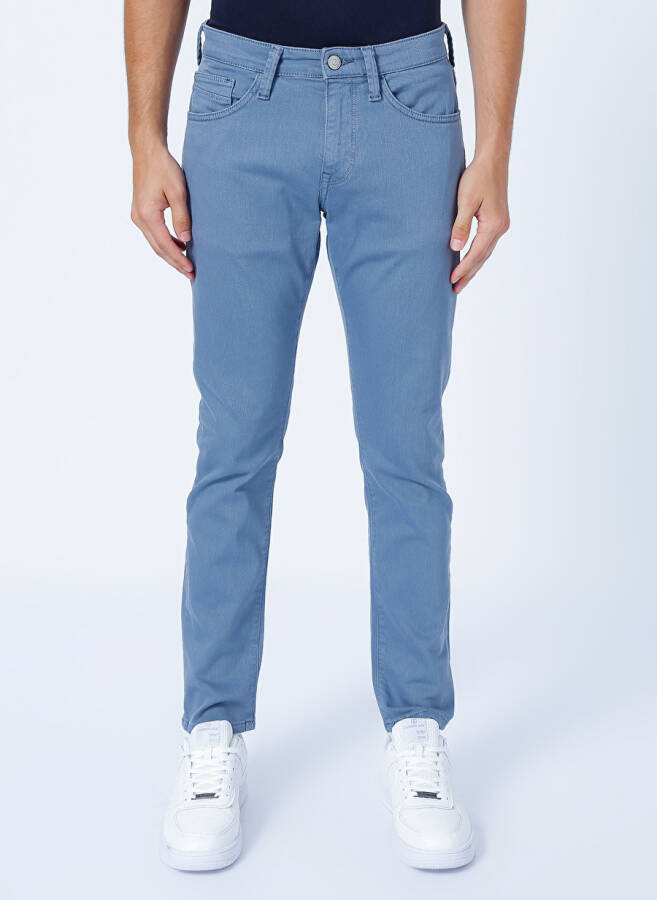 Mavi Skinny Gri Erkek Denim Pantolon M0042282443_JAKE-R China Blue Comfort - 2