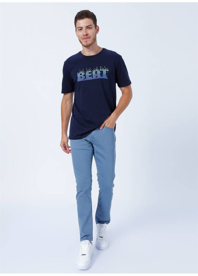 Mavi Skinny Gri Erkek Denim Pantolon M0042282443_JAKE-R China Blue Comfort - 5