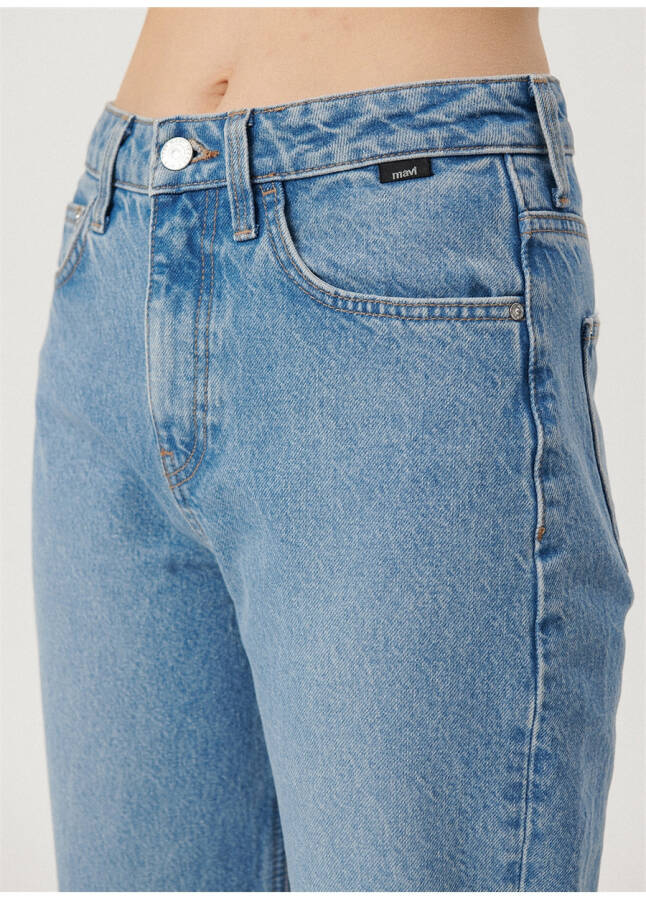 Mavi VICTORIA Lt Denim Geniş Paça Kadın Denim Pantolon M101072-34111 - 21