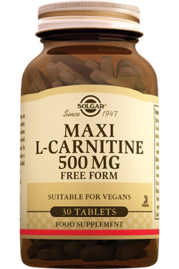 Maxi L Carnitine 500 Mg 30 Tablets - 6