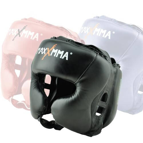 MaxxMMA Headgear L/XL Boxing MMA Training Kickboxing Sparring Karate Taekwondo - 5