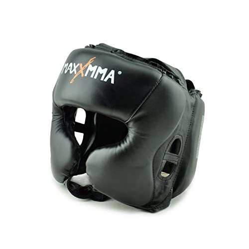 MaxxMMA Headgear L/XL Boxing MMA Training Kickboxing Sparring Karate Taekwondo - 6