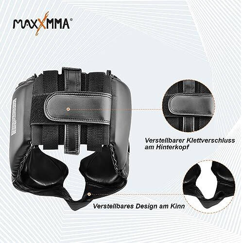 MaxxMMA Headgear L/XL Boxing MMA Training Kickboxing Sparring Karate Taekwondo - 3