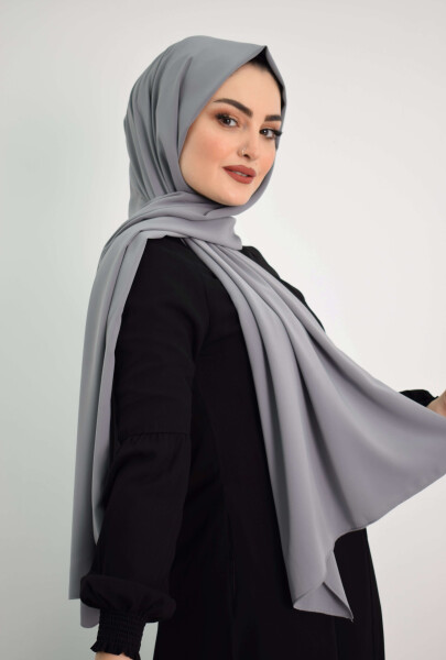 Medina Silk Shawl MC1115 Gray - 2