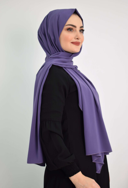 Medina Silk Shawl MC1115 Lilac - 3