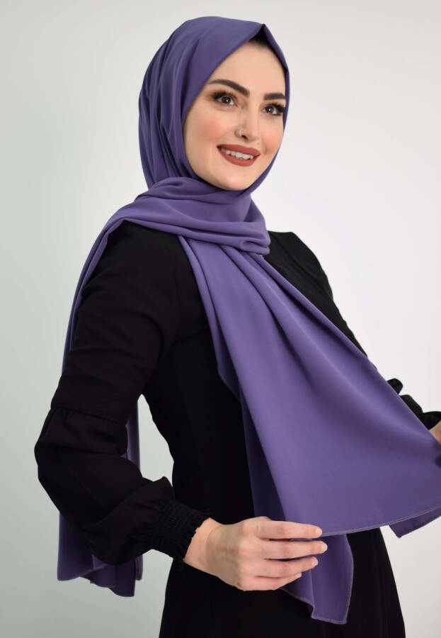 Medina Silk Shawl MC1115 Lilac - 4