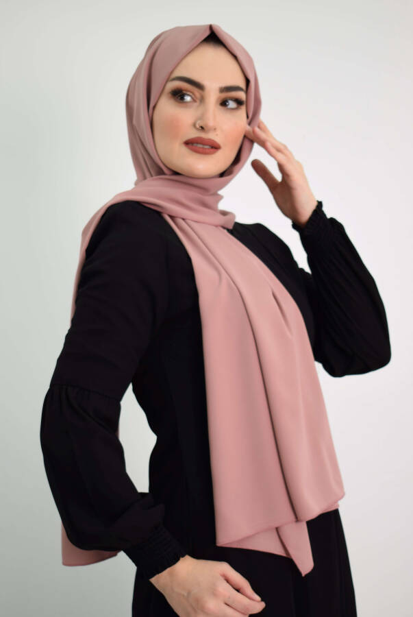 Medina Silk Shawl MC1115 Powder - 4