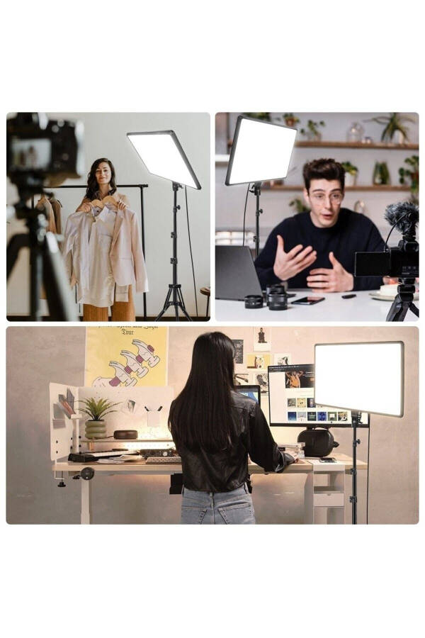 Megalux Professional Photography And Video Shooting Light Ring Light Studio 18 Inch +2.1 Meter Tripod - 6