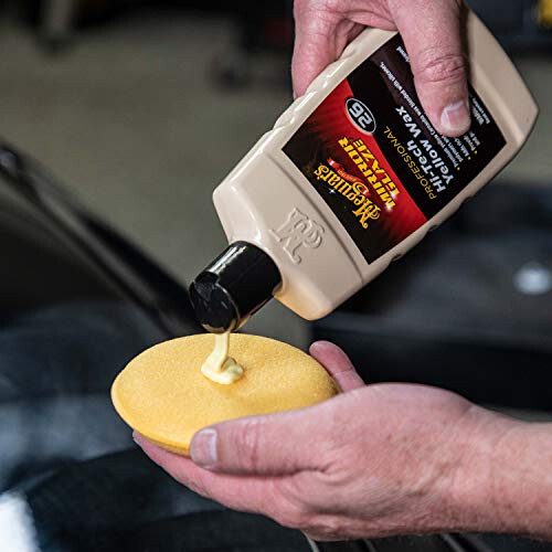 Meguiar's Professional Hi-Tech Sarı Balmumu M2616 - Derin Parlaklık ve Parlaklık İçin Sarı Karnauba Balmumu Karışımı, Uzun Süreli Koruma, Profesyonel Sonuçlarla Kolay Uygulama, 16 Oz - 6