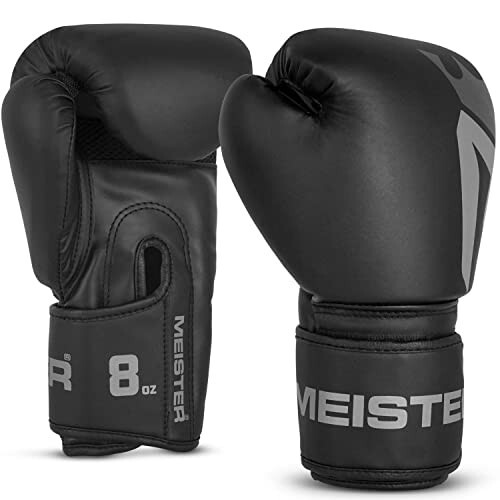 Meister [Critical] Boxing Gloves - Ergonomic High-Density Training Gloves - 8/12/16 Ounce - 1