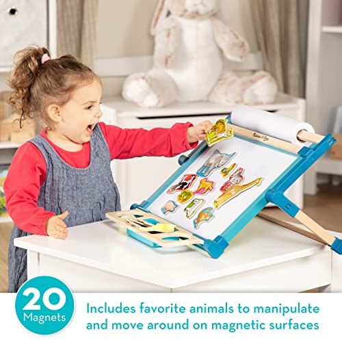 Melissa & Doug 20 Adet Ahşap Hayvan Mıknatısı Kutuda - FSC Sertifikalı - 22