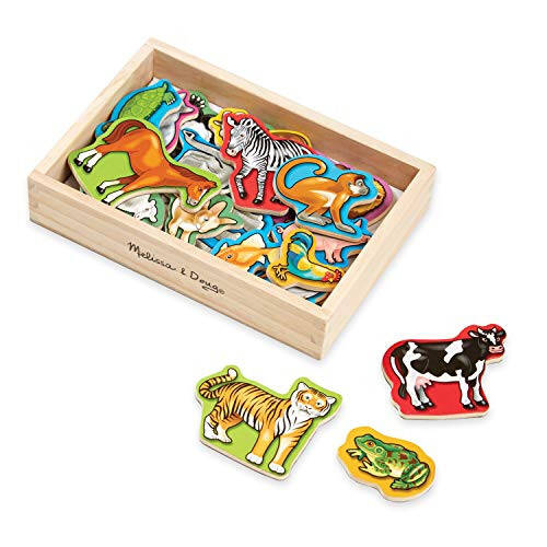 Melissa & Doug 20 Adet Ahşap Hayvan Mıknatısı Kutuda - FSC Sertifikalı - 14