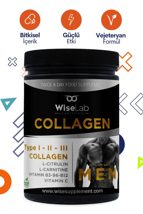 Men Collagen 300gr Type 123 L-carnitine L-citrulline - 5