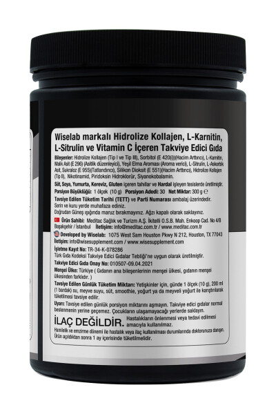 Men Collagen 300gr Type 123 L-carnitine L-citrulline - 8