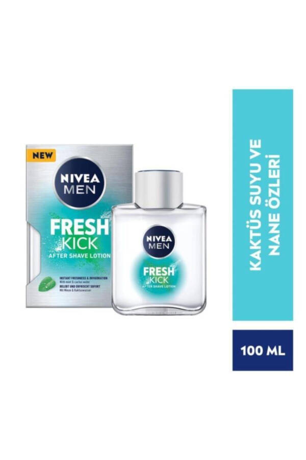 Men Cool Kick Fresh After Shave Lotion 100ml, Cooling Freshness - 1