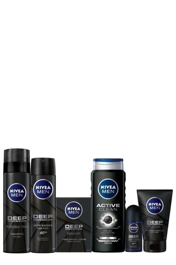 Men Deep Dimension Groom Trousseau Men's Care 6 Piece Set - 8