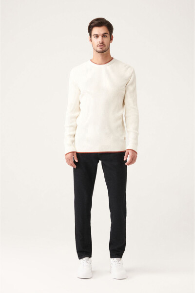 Men Ecru Knit - 12