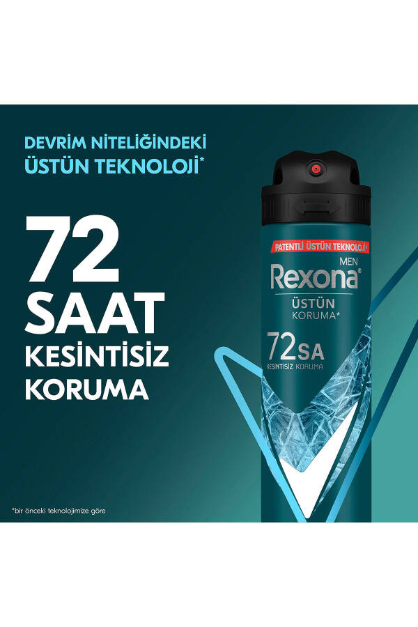 Men Erkaklar uchun Sprey Deodorant Xtra Cool 72 soat uzluksiz ustun himoya 150 ml X3 - 27