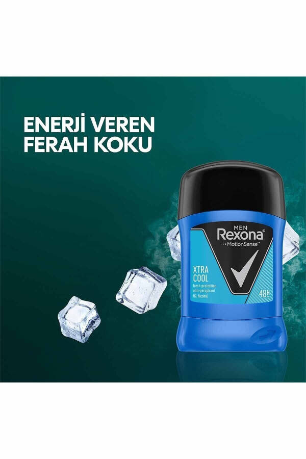 Men Motion Sense Erkaklar uchun Stick Deodorant Xtra Cool 48 soat Himoya 50 g X 2 dona - 6