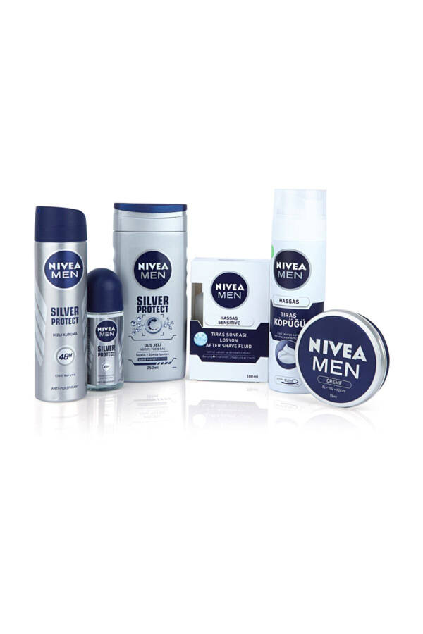 Men Silver Protect Skin Care Set for Men - 1