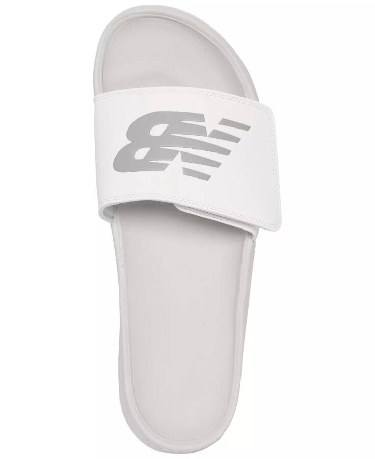 Men's 200 Adjustable Strap Sandals from Finish Line White, Grey - 5