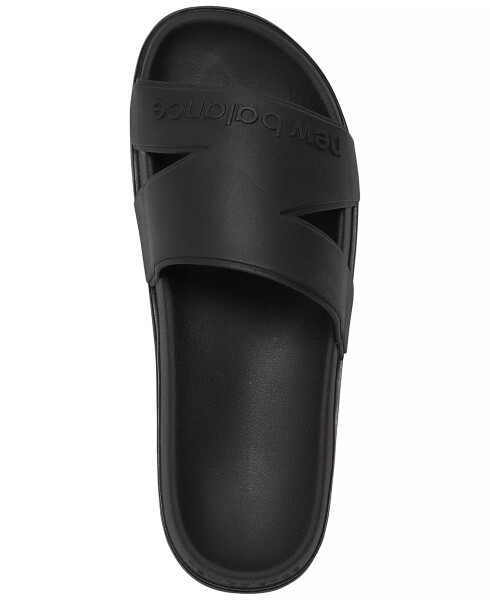 Men's 200 Slide Sandals from Finish Line Black - 5