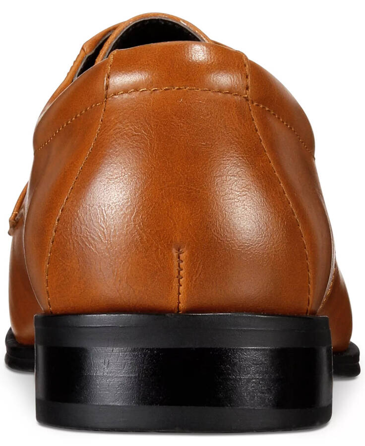 Men's Andrew Plain Toe Derbys, Created for Modazone Dark Tan - 4