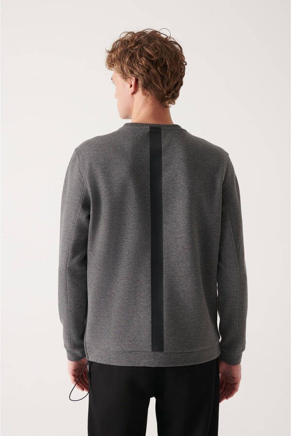 Men's Anthracite Crewneck Sweatshirt - 9