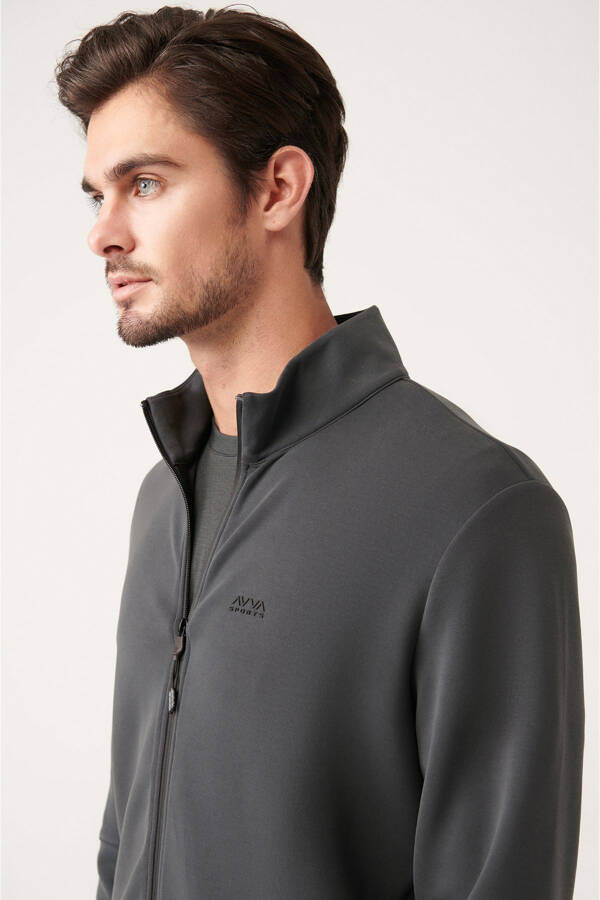 Men's Anthracite Sweatshirt - 7