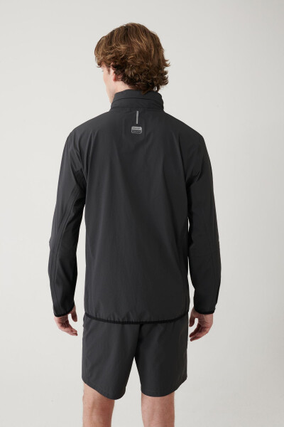 Men's Anthracite Waterproof Jacket - 6