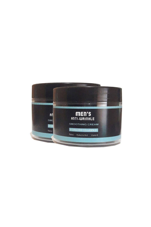 Men's Anti-wrinkle Smoothing Cream 100 Ml 2 Pieces - 1