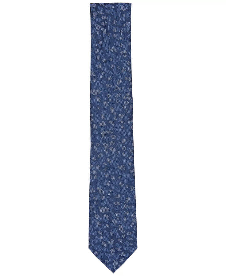 Men's Arleve Abstract Print Tie, Created for Modazone Navy - 2