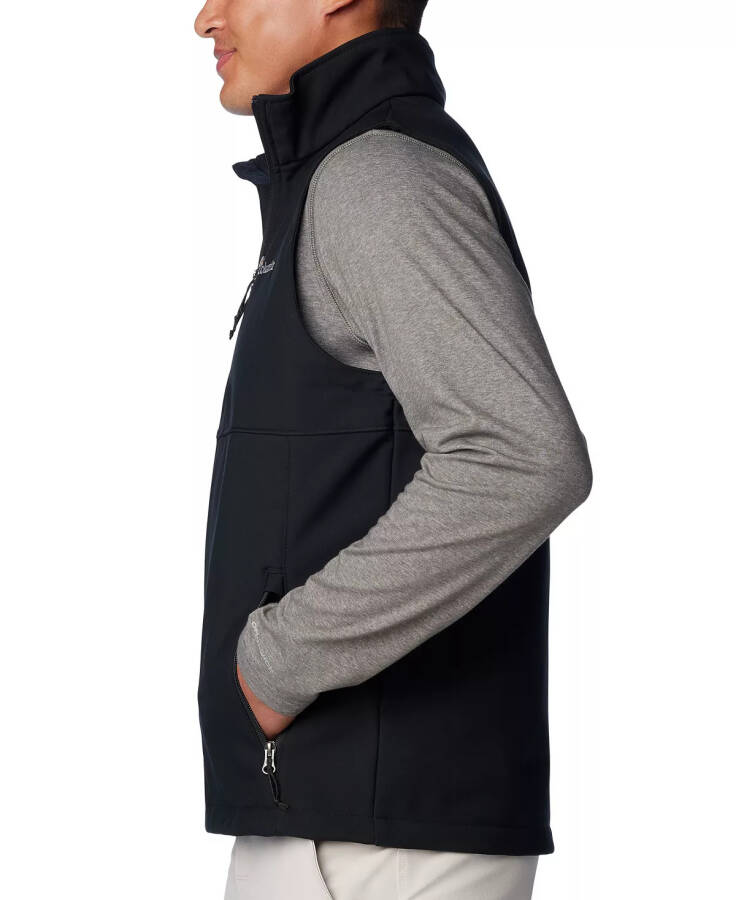 Men's Ascender Full-Zip Soft Shell Vest Black - 3